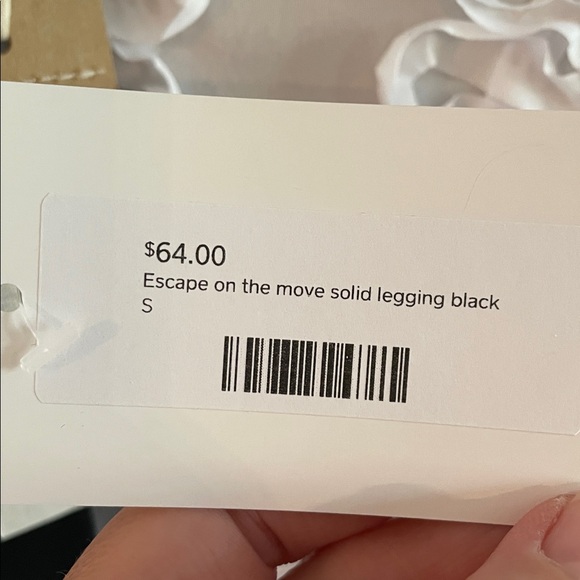 Escape by Habitat on the move, solid black leggings - Picture 5 of 7